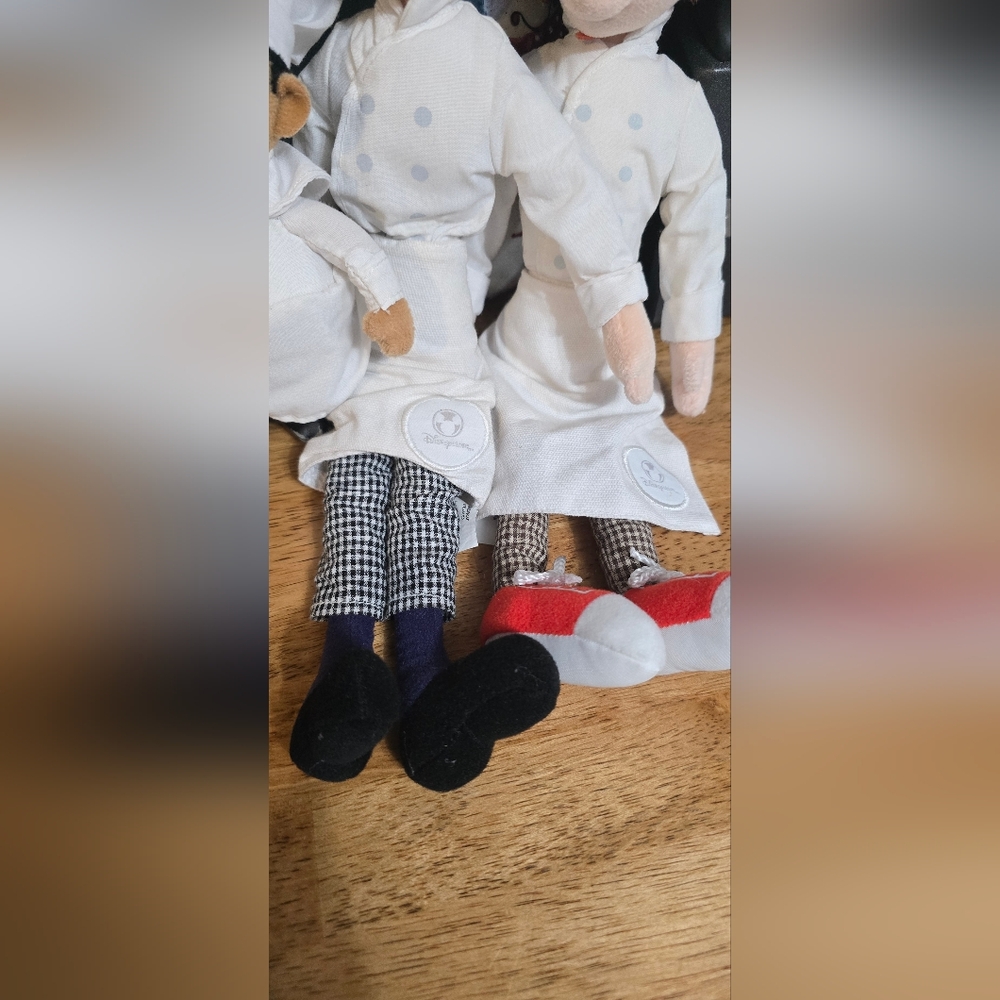 Disney Rare Ratatouille Plush Doll Set - Picture 2 of 6